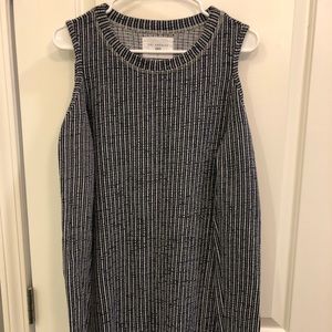 Brand new cold shoulder long sleeve textured dress